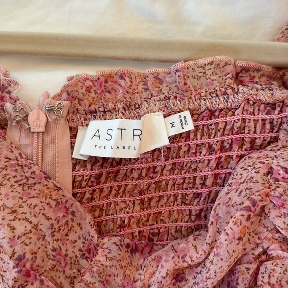 ASTR the Label Ruched Ruffle Mini Dress - Picture 5 of 7